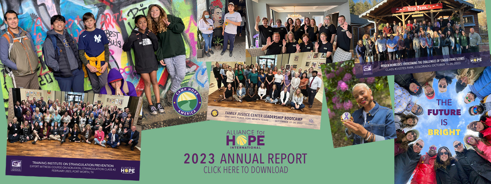 2023 Annual Report Cha Wide Banner
